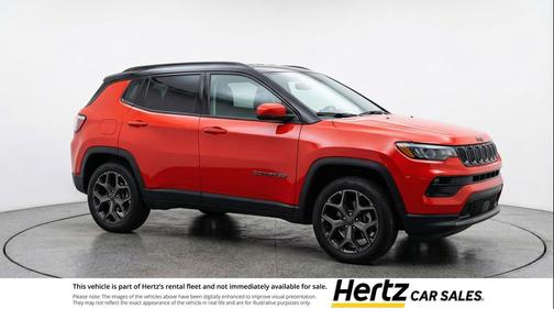 Red Hot Pearlcoat 2025 Jeep Compass Limited