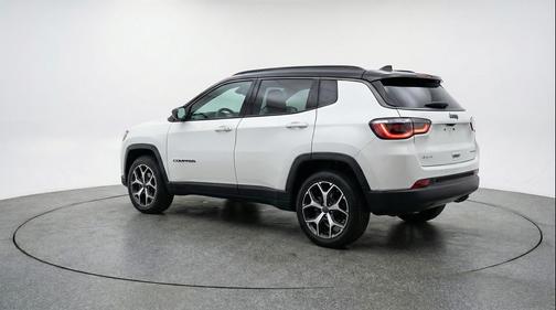 Bright White Clearcoat 2025 Jeep Compass Limited