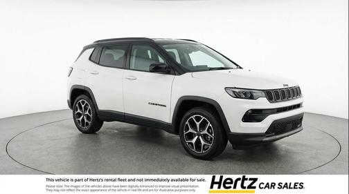 Bright White Clearcoat 2025 Jeep Compass Limited