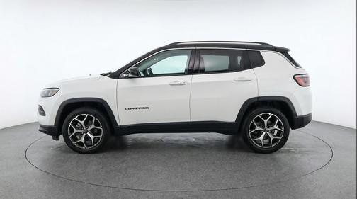 Bright White Clearcoat 2025 Jeep Compass Limited