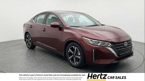 Rosewood Metallic 2025 Nissan Sentra SV
