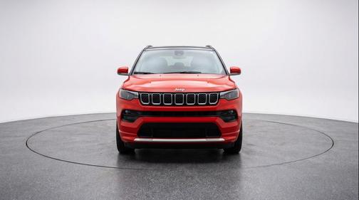 Red Hot Pearlcoat 2025 Jeep Compass Limited
