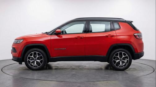 Red Hot Pearlcoat 2025 Jeep Compass Limited