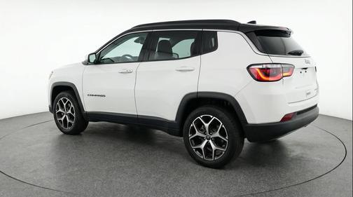 Bright White Clearcoat 2025 Jeep Compass Limited