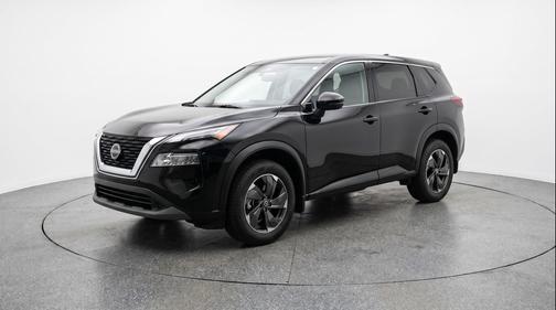 Super Black 2025 Nissan Rogue SV