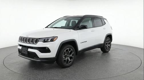 Bright White Clearcoat 2025 Jeep Compass Limited