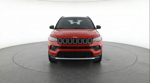 Red Hot Pearlcoat 2025 Jeep Compass Limited