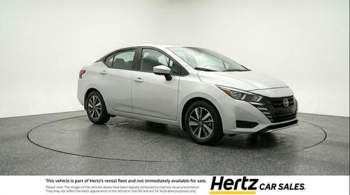 Brilliant Silver Metallic 2025 Nissan Versa 1.6 SV