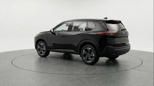 Super Black 2025 Nissan Rogue SV