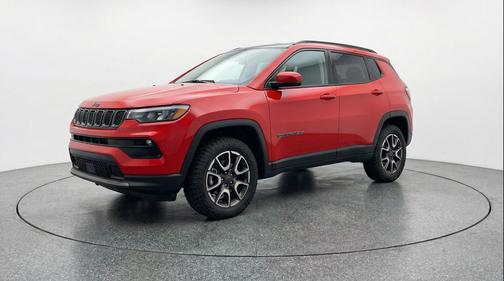 Red Hot Pearlcoat 2025 Jeep Compass Trailhawk