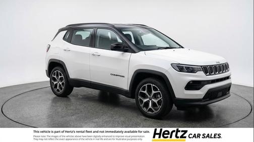 Bright White Clearcoat 2025 Jeep Compass Limited