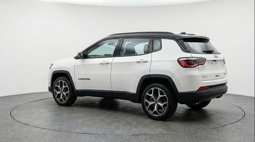 Bright White Clearcoat 2025 Jeep Compass Limited