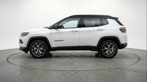 Bright White Clearcoat 2025 Jeep Compass Limited
