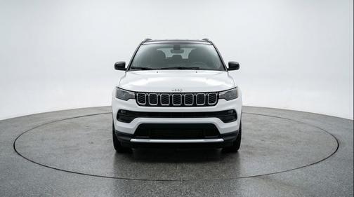 Bright White Clearcoat 2025 Jeep Compass Limited