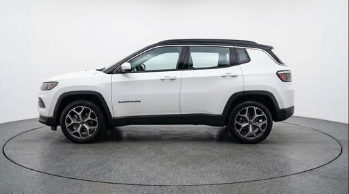 Bright White Clearcoat 2025 Jeep Compass Limited
