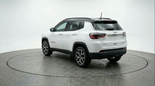 Bright White Clearcoat 2025 Jeep Compass Limited
