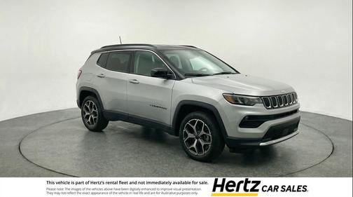 Silver Zynith Metallic Clearcoat 2025 Jeep Compass Limited