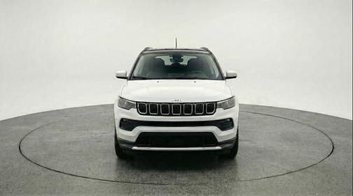 Bright White Clearcoat 2025 Jeep Compass Limited