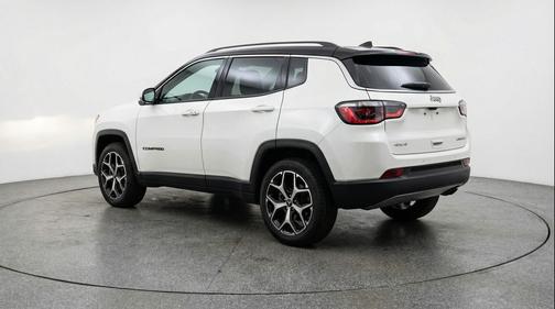 Bright White Clearcoat 2025 Jeep Compass Limited