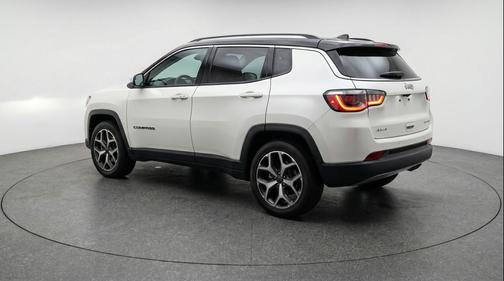 Bright White Clearcoat 2025 Jeep Compass Limited