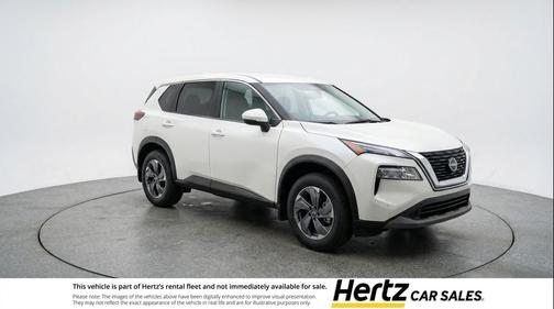 Everest White Pearl Tricoat 2025 Nissan Rogue SV