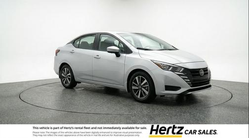 Brilliant Silver Metallic 2025 Nissan Versa 1.6 SV