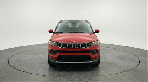 Red Hot Pearlcoat 2025 Jeep Compass Limited