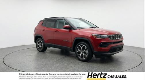 Red Hot Pearlcoat 2025 Jeep Compass Limited