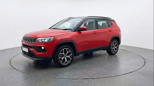 Red Hot Pearlcoat 2025 Jeep Compass Limited