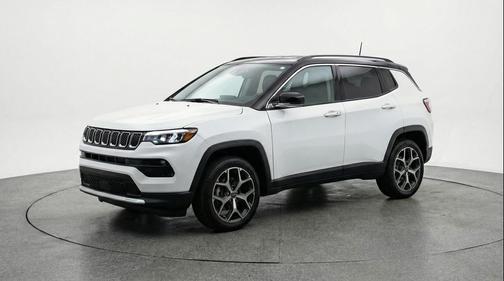 Bright White Clearcoat 2025 Jeep Compass Limited