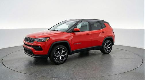Red Hot Pearlcoat 2025 Jeep Compass Limited