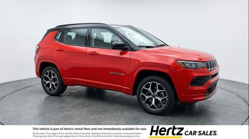 Red Hot Pearlcoat 2025 Jeep Compass Limited