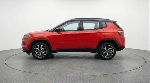 Red Hot Pearlcoat 2025 Jeep Compass Limited