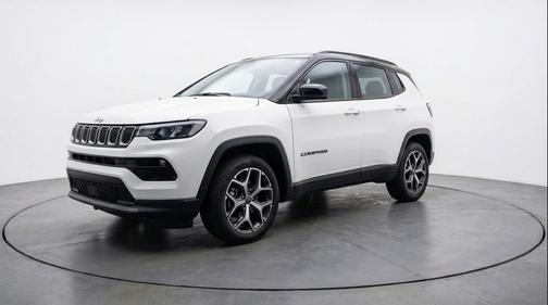 Bright White Clearcoat 2025 Jeep Compass Limited