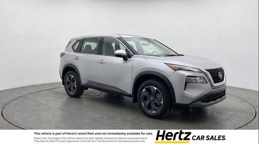 Brilliant Silver Metallic 2025 Nissan Rogue SV