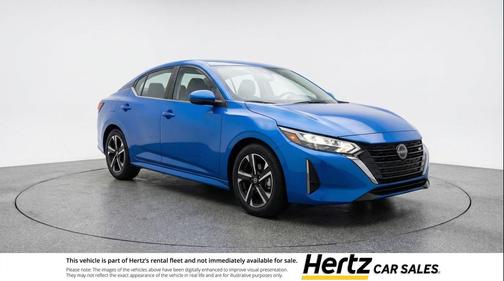 Electric Blue Metallic 2025 Nissan Sentra SV