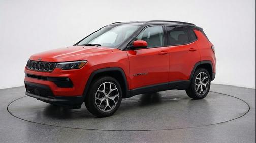 Red Hot Pearlcoat 2025 Jeep Compass Limited