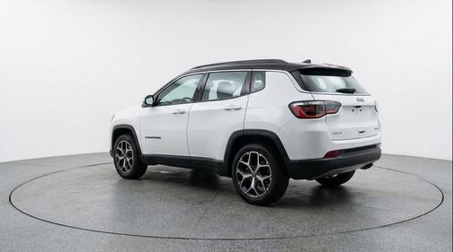 Bright White Clearcoat 2025 Jeep Compass Limited