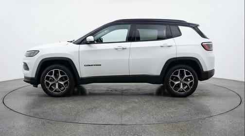 Bright White Clearcoat 2025 Jeep Compass Limited