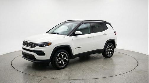 Bright White Clearcoat 2025 Jeep Compass Limited