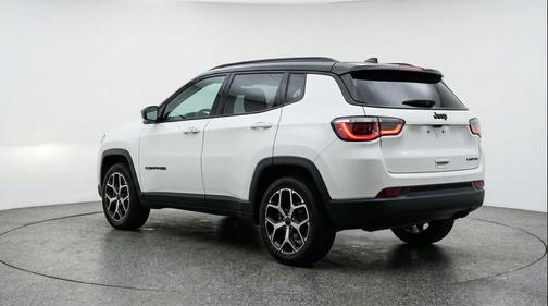Bright White Clearcoat 2025 Jeep Compass Limited