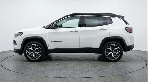 Bright White Clearcoat 2025 Jeep Compass Limited