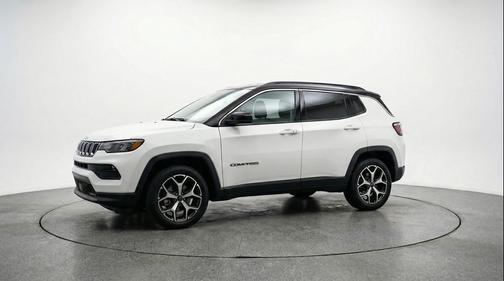 Bright White Clearcoat 2025 Jeep Compass Limited