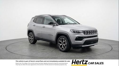 Silver Zynith Metallic Clearcoat 2025 Jeep Compass Limited