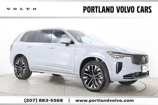 Vapour Grey Metallic 2026 Volvo XC90 Ultra, B6 AWD Gas (mild hybrid), Gasoline, Bright, 7 Seats