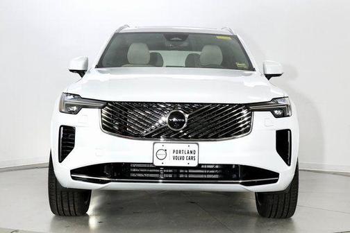 Crystal White Pearl 2026 Volvo XC90 Plus, B6 AWD Gas (mild hybrid), Gasoline, Bright, 7 Seats