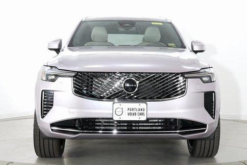 Aurora Silver 2026 Volvo XC90 Plus, B6 AWD Gas (mild hybrid), Gasoline, Bright, 7 Seats