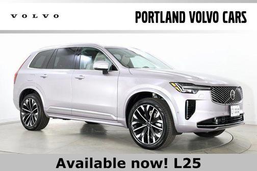 Aurora Silver 2026 Volvo XC90 Plus, B6 AWD Gas (mild hybrid), Gasoline, Bright, 7 Seats