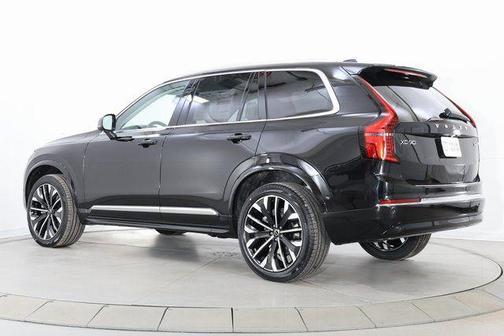 Onyx Black Metallic 2026 Volvo XC90 Plus, B6 AWD Gas (mild hybrid), Gasoline, Bright, 7 Seats