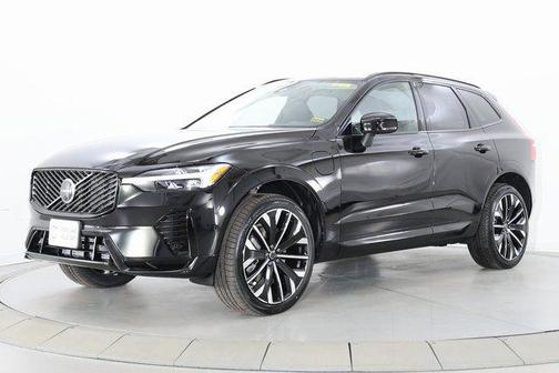 Onyx Black Metallic 2026 Volvo XC60 Plug-In Hybrid Ultra, T8 AWD Electric/Gasoline, Dark